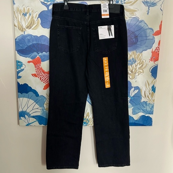 Aero Black High Rise Baggy 90’s Inspired Jeans NWT Multiple Sizes - Picture 2 of 9